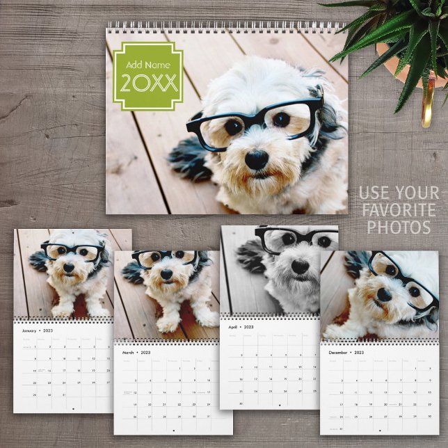 14 Photo Full Coverage - Personalised Calendar (Creator Uploaded)