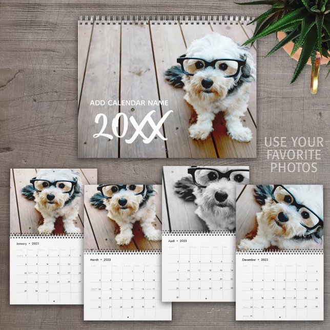 14 Photo - Full Page Coverage Photos Calendar (Creator Uploaded)