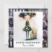 *_* 14  PHOTO NAME Birthday Whimsical Gothic