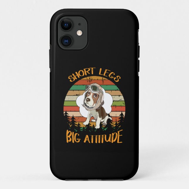 14 Short Legs Big Attitude Case-Mate iPhone Case (Back)