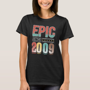 14 Year Old 14th Birthday Epic Since 2009 T-Shirt