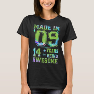 14 Year Old Girl For 14th Birthday Born In 200 T-Shirt