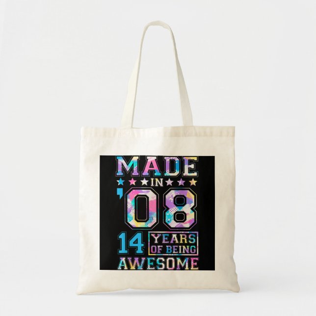 14 Year Old Girl Gifts For 14th Birthday Gift Born Tote Bag (Front)