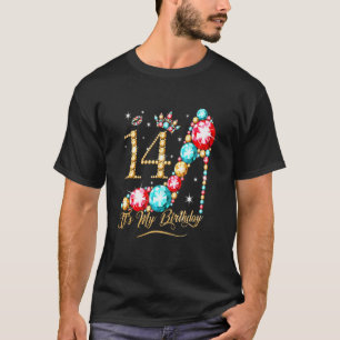 14 Year Old Its My 14th Birthday Queen For Women T-Shirt