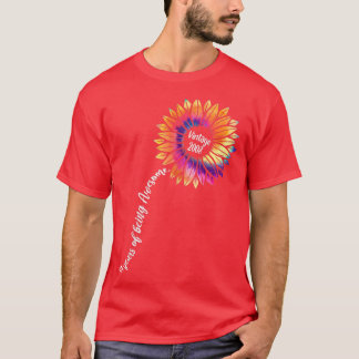 14 Years of Being Awesome 14th Birthday Tie Dye Su T-Shirt
