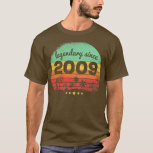 14 Years Old Legendary Since 2009 14th Birthday1 T-Shirt