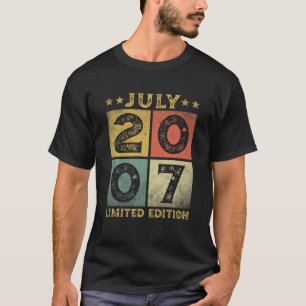 14 Years Old Vintage July 2007 Limited Edition 14T T-Shirt