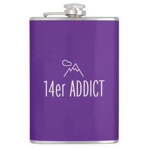 14er Addict Hip Flask