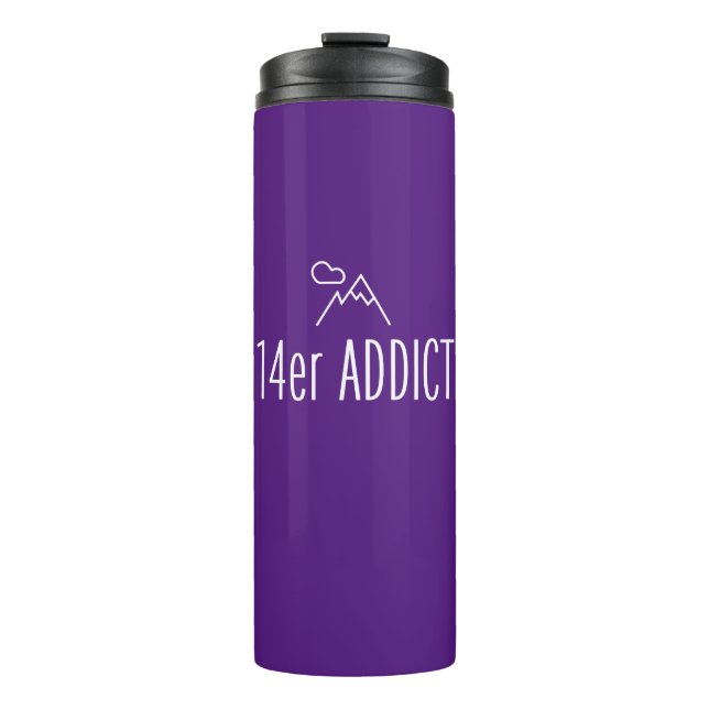 14er Addict Thermal Tumbler (Front)