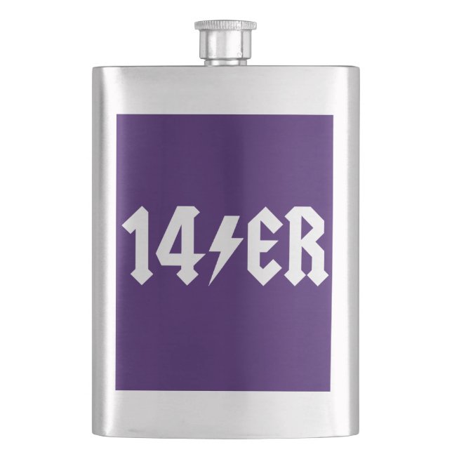 14er hip flask (Front)