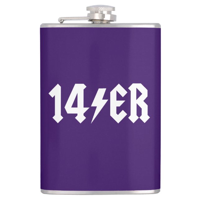 14er hip flask (Front)
