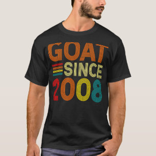 14th Birthday 14 Years Old Goat Since 2008 1 T-Shirt