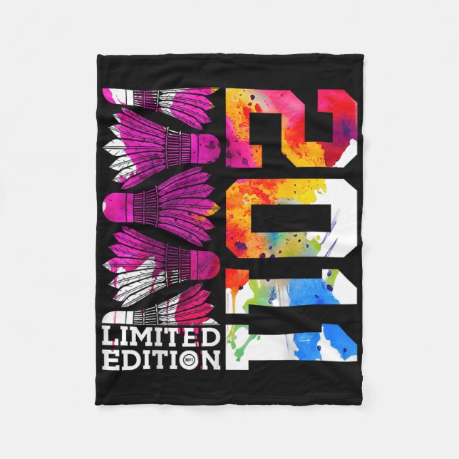 14th Birthday Badminton Limited Edition 2011  Fleece Blanket (Front)