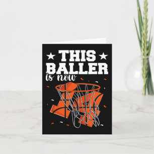 14th Birthday Basketball Boys Card