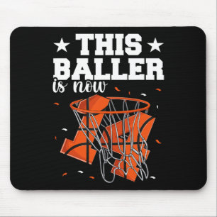 14th Birthday Basketball Boys Mouse Pad