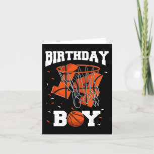 14th Birthday Basketball  Kids Card
