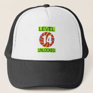 14th Birthday Computer Gamer Trucker Hat