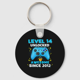 14th Birthday For Boys 14 Years Birthday Kids Key Ring
