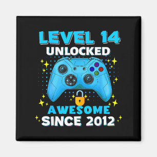 14th Birthday For Boys 14 Years Birthday Kids  Magnet