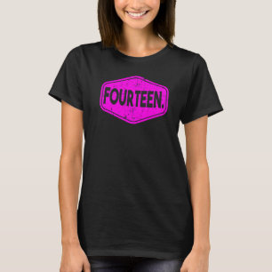 14th Birthday of Boy or Girl 14 years old fourteen T-Shirt