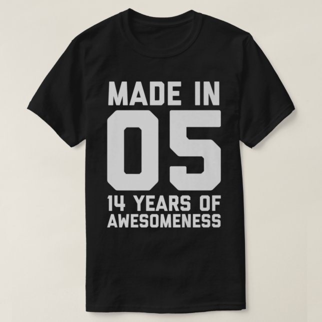 14Th Birthday Shirt Girls 14 Year Old Daughter Gif (Design Front)