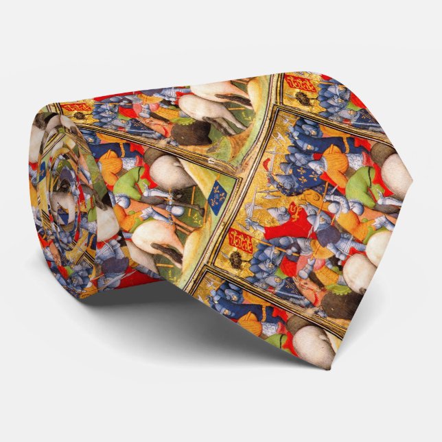 14th Century Knights in Battle Tie (Rolled)
