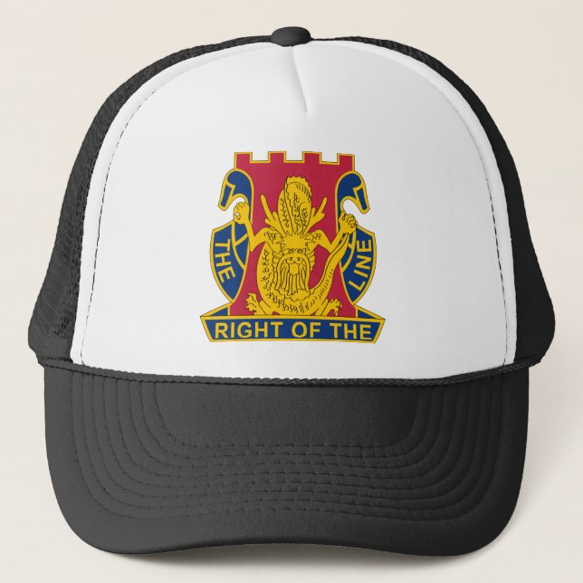 14th Infantry Regiment - The Right Of The Line Trucker Hat (Front)
