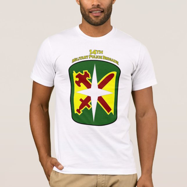 14th Military Police Bde shoulder patch T-shirt (Front)