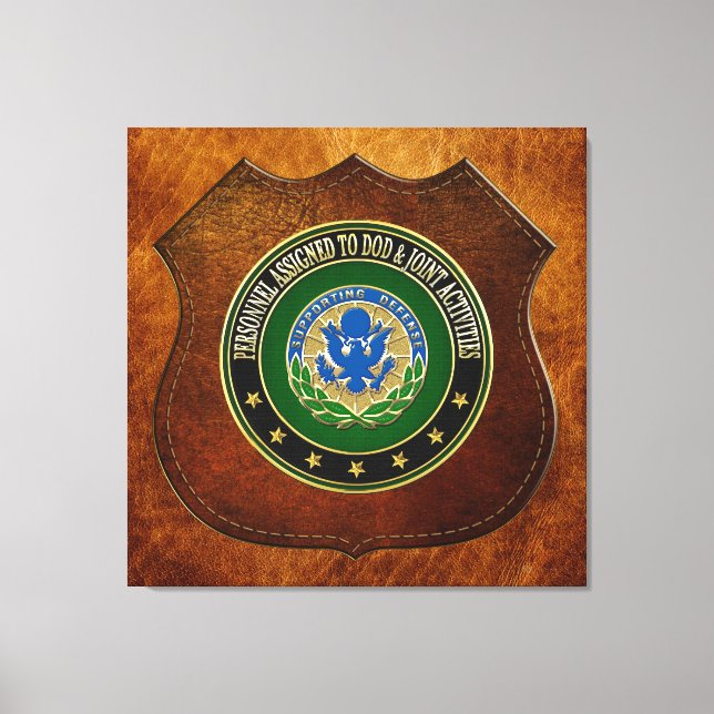[150] DOD & Joint Activities DUI Special Edition Canvas Print (Front)