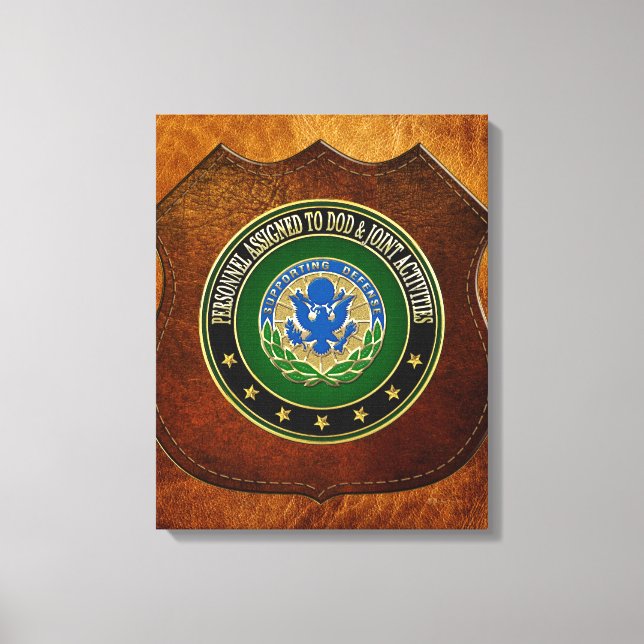 [150] DOD & Joint Activities DUI Special Edition Canvas Print (Front)