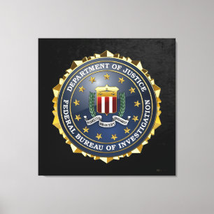 [150] FBI Special Edition Canvas Print