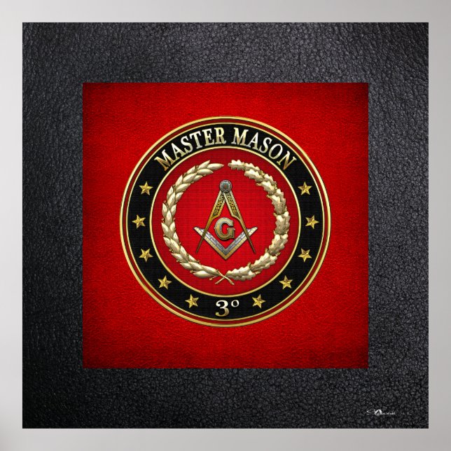 [150] Master Mason, 3rd Degree [Special Edition] Poster (Front)