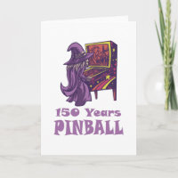 150 Years Pinball Wizard Arcade Birthday