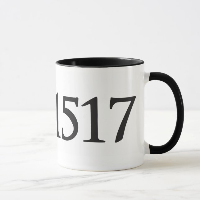 1517 Black 11 oz Ringer Mug (Right)