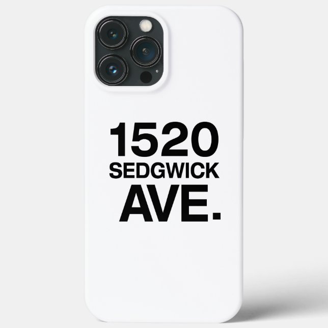1520 SEDGWICK AVE. Case-Mate iPhone CASE (Back)