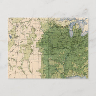 154 Corn/sq mile Postcard