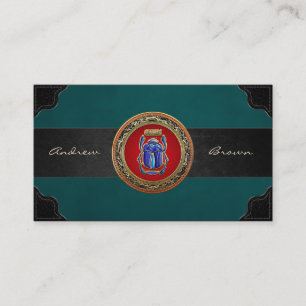 [154] Treasure Trove: Ancient Egyptian Scarab Business Card