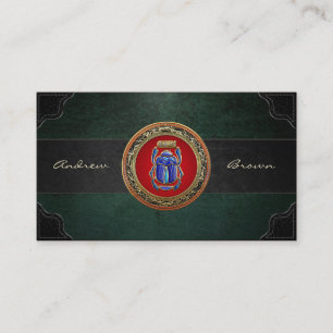 [154] Treasure Trove: Ancient Egyptian Scarab Business Card