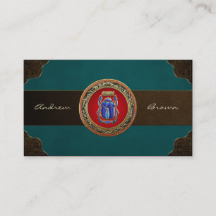 [154] Treasure Trove: Ancient Egyptian Scarab Business Card