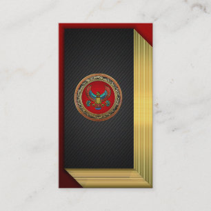 [154] Treasure Trove: Egyptian Falcon [3D] Business Card
