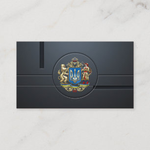 [154] Ukraine: Proposed Greater Coat of Arms Business Card
