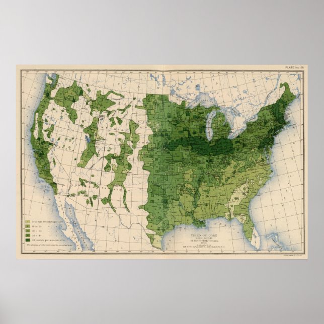 155 Corn/acre Poster (Front)