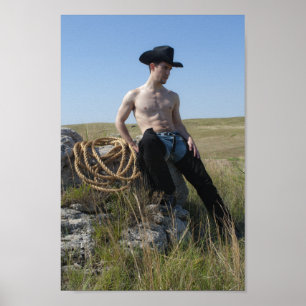 15693-RA Cowboy Poster