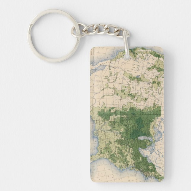 158 Oats/sq mile Key Ring (Front)