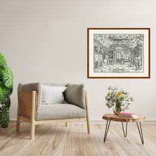1590's Cabinet Of Curiosities - Archival Print