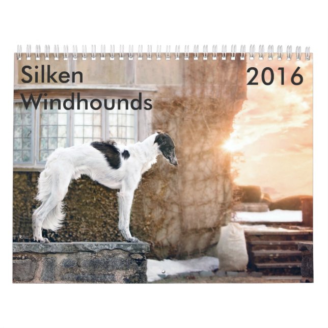 15 2016 Silken Windhounds Calendar (Cover)