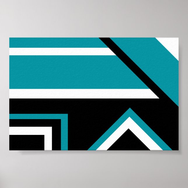 15 Adjustable Swatches Background on a Poster (Front)