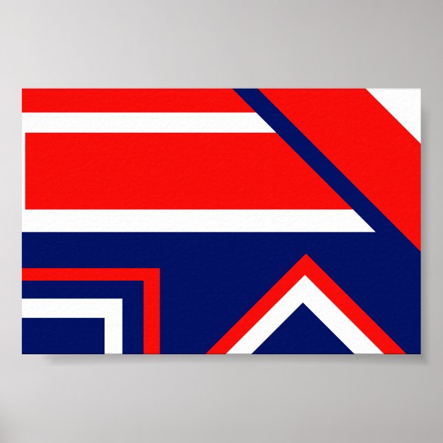 15 Adjustable Swatches Background on a Poster (Front)