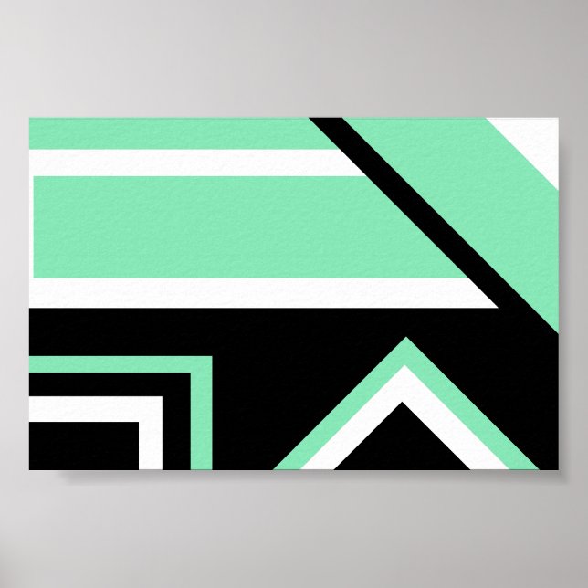 15 Adjustable Swatches Background on a Poster (Front)