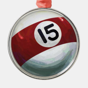 15 Ball Metal Tree Decoration